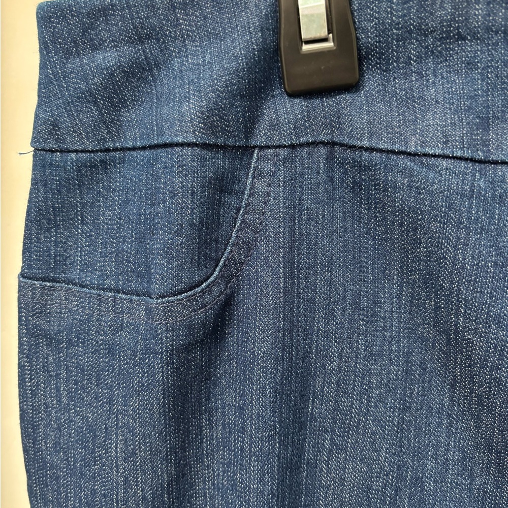Soft Surroundings XL denim ankle jeans - Picture 5 of 13
